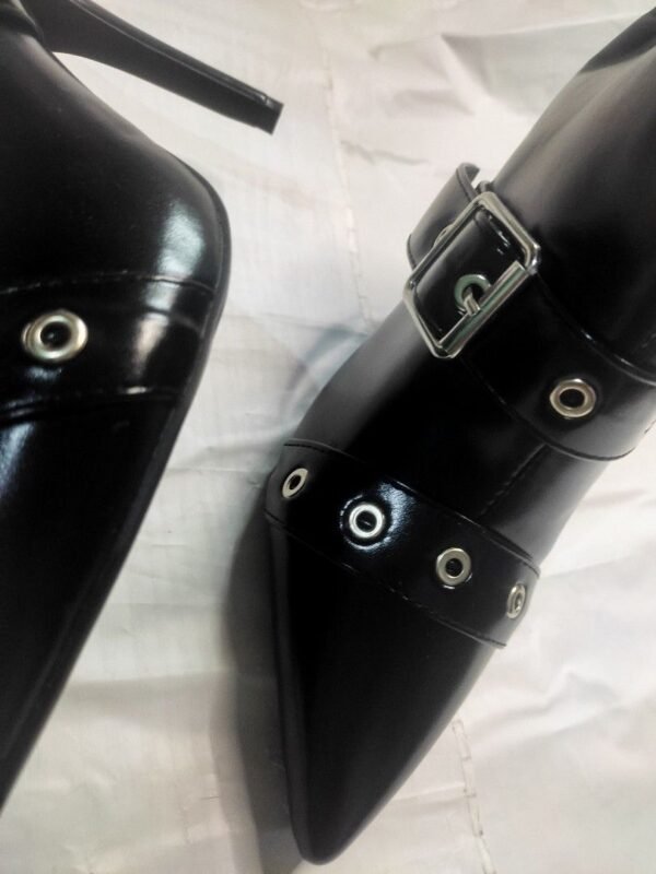 ankle_boot_stiletto_buckle_cas_1744236999_aa48ca53_progressive Ankle Boot Stiletto Buckle Casual Women Zip Side