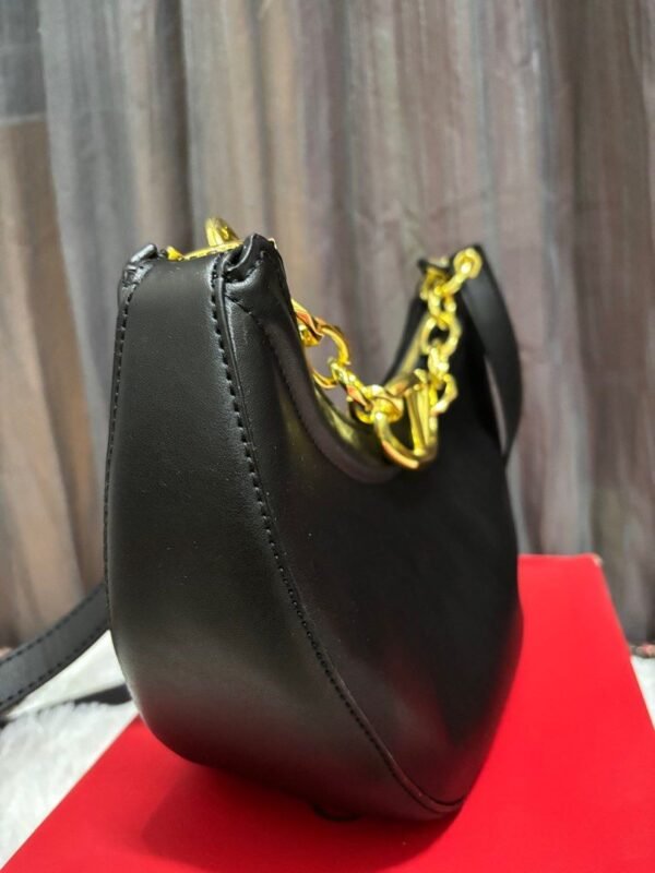 balenciaga_bag_1749988652_7192e815_progressive BALENCIAGA BAG - Black with Yellow Metal Strips