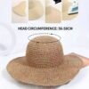 SHEIN Straw Hat for Beach and Summer Days