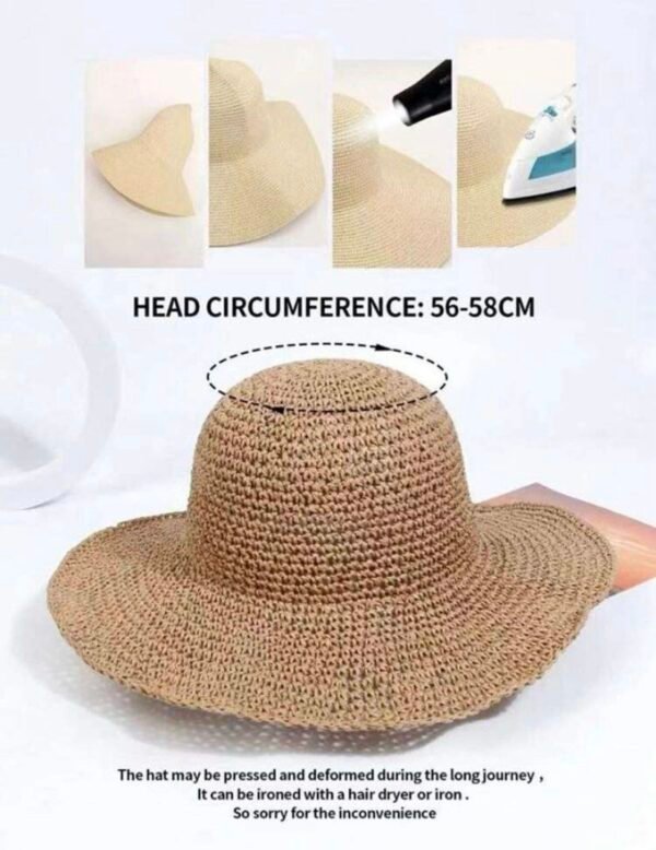 SHEIN Straw Hat for Beach and Summer Days