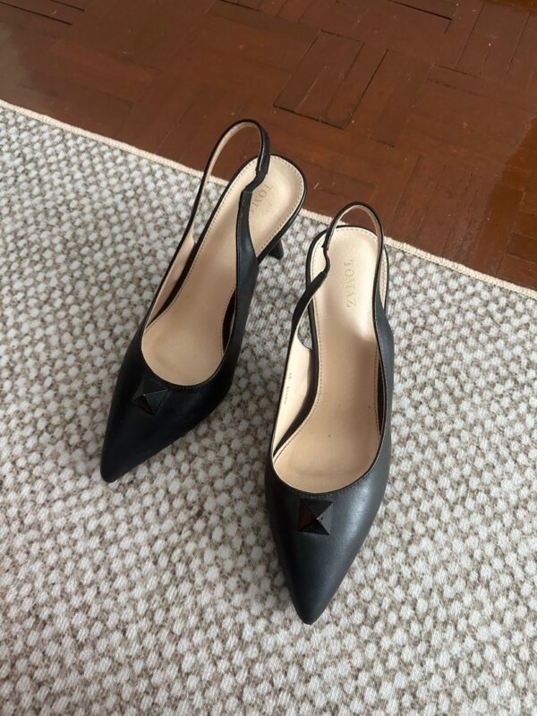 Tomaz 3.5 inch Heels Black