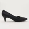 Vincci Formal Court Black Heels