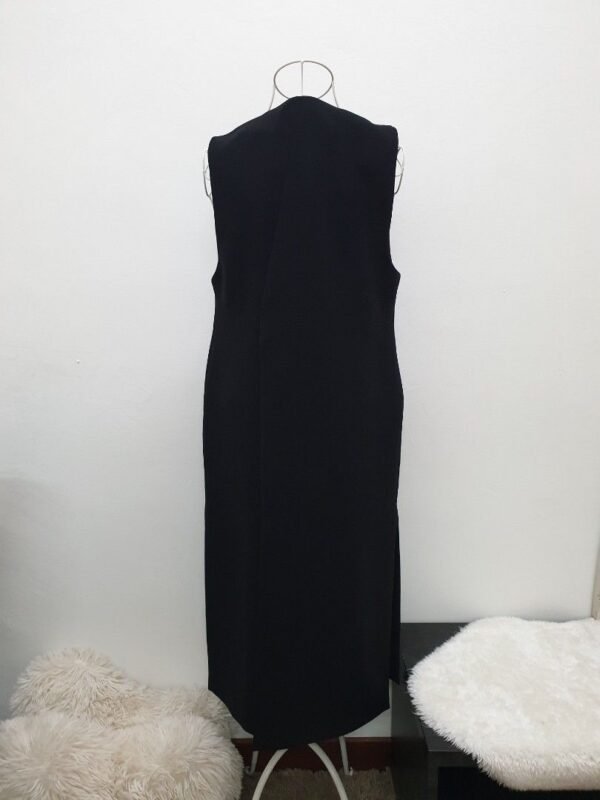 zara_long_sleeveless_black_ves_1674729880_235dcb6e_progressive ZARA Long Sleeveless Black Vest