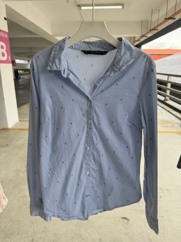 Zara Longsleeve Work Top