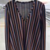 zara_top_1719072263_1b81852f_progressive Zara Multi-Colour Striped Long Sleeves Top